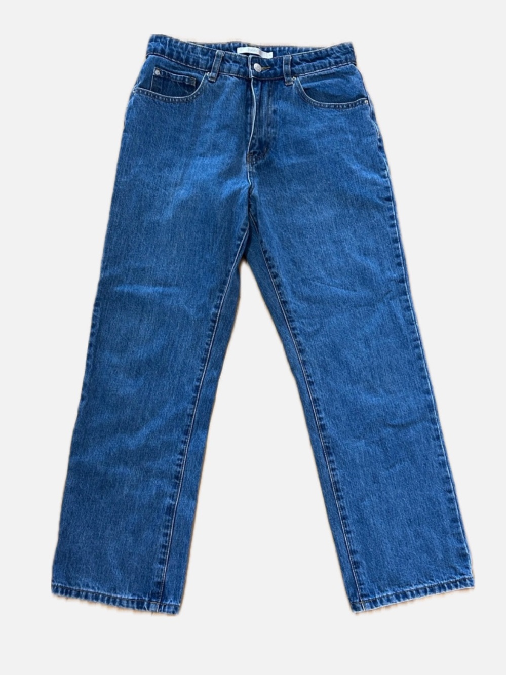 Twik Simons Women's straight leg Jeans in Blue